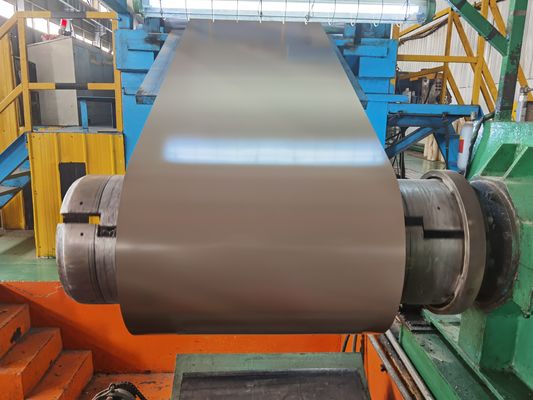 600-1250mm RAL 컬러 코팅 코일 제조업체 300-550MPa 팽창 강도