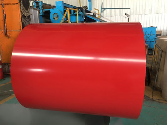 300-550MPa 컬러 코팅 스틸 코일 0.13mm-0.8mm 지붕 시스템