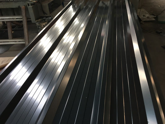 20~275g/m2 금속 가루 된 corrugated 강철 장판 / 건설용 가연 지붕 패널