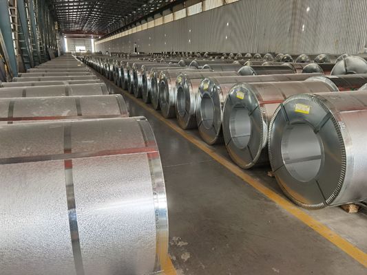 600~1250mm 핫 디프 진료 코일 부식 저항성 정규 / 제로 / 빅 스판글