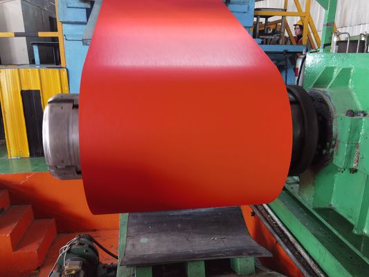 건축물용으로 600mm-1250mm의 염색으로 코팅된 철 코일